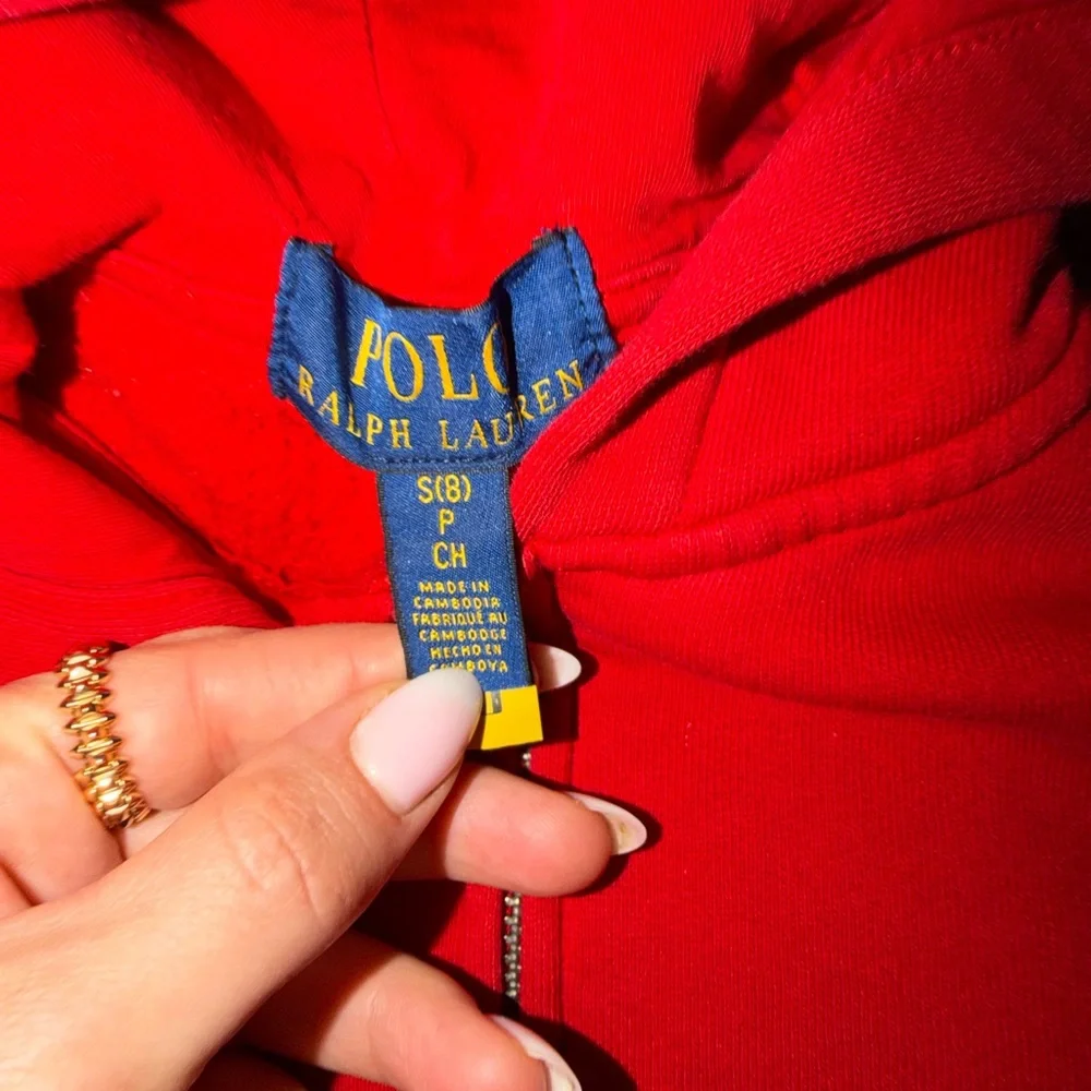 Ralph Lauren vibrant red